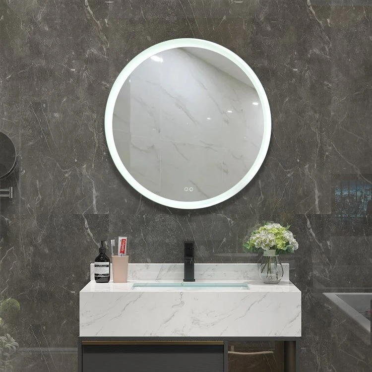 Round Light Mirror Bathroom Round Light Mirror Bathroom